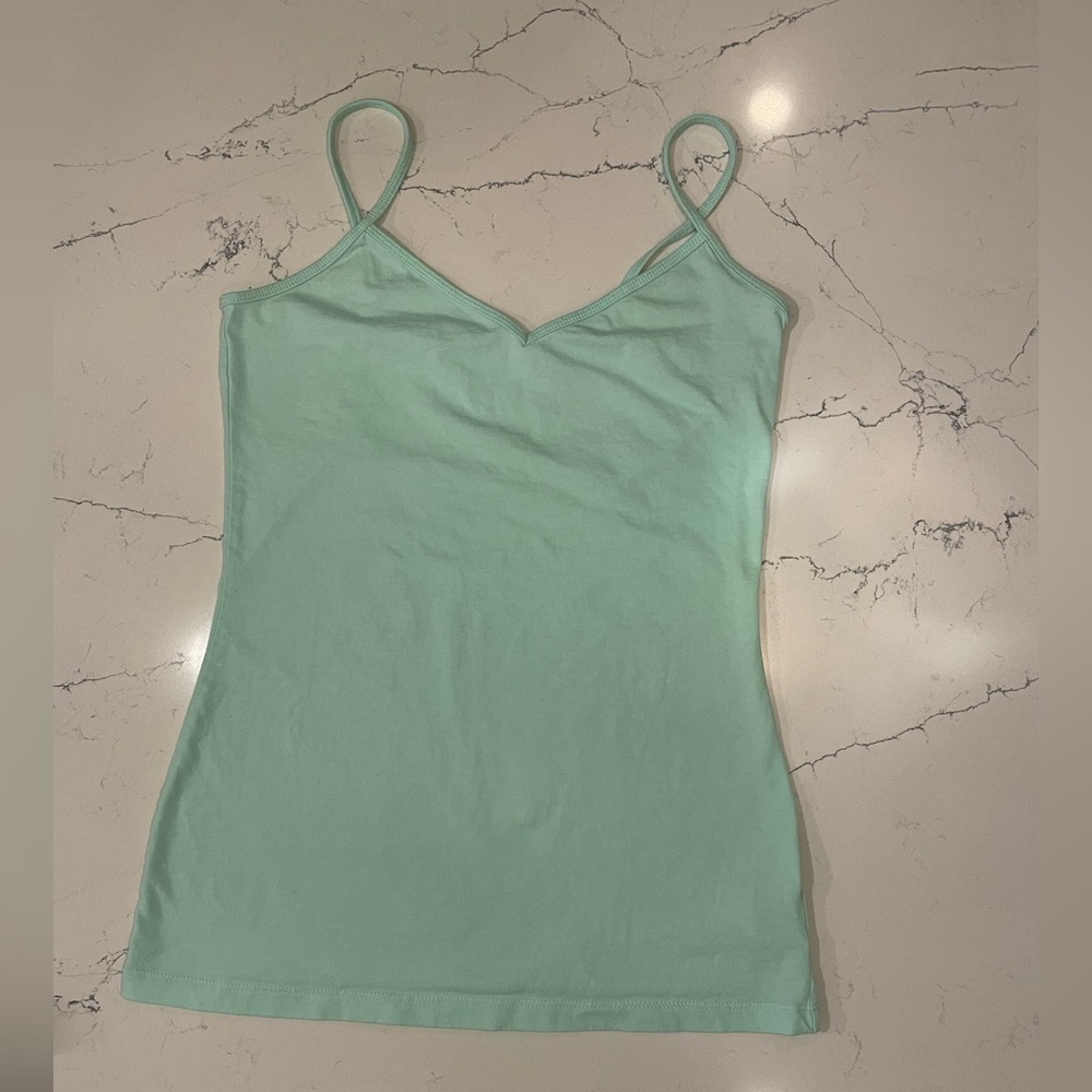 Woman’s Mint V- Neck Cami